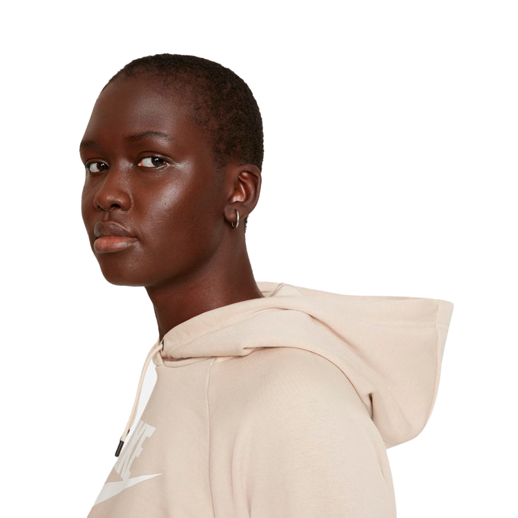Толстовка Nike W NSW ESSNTL HOODIE PO FLC HBR L Бежевый Женский photo 5
