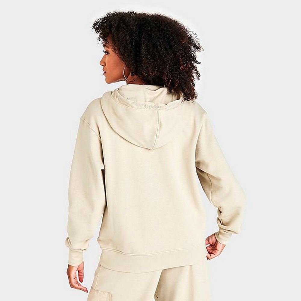 Hanorac Nike W NSW FLC PO HOODIE SU M Bej Femei photo 7