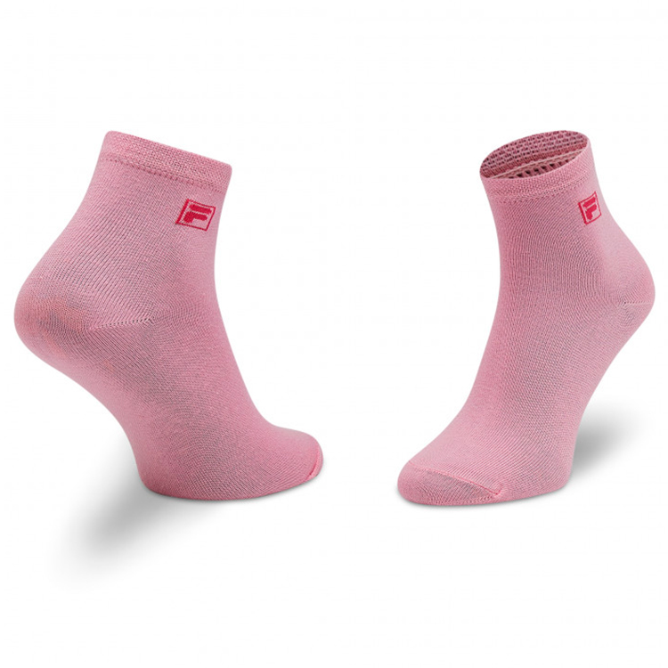Носки Унисекс Fila QUARTER UNISEX 3 PAIRS PER PACK 35-38 Розовый photo 4