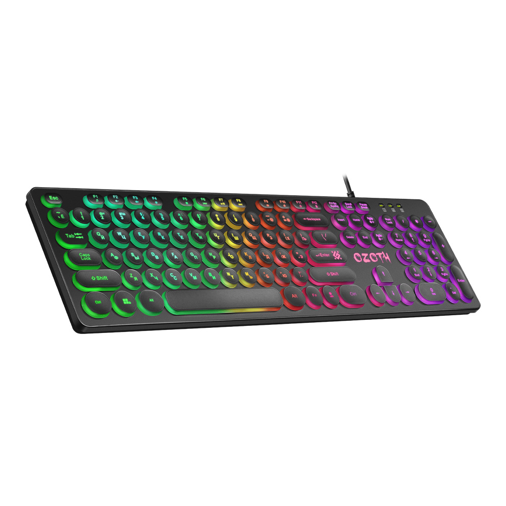 Tastatura cu fir Defender Retail Iluminated / Mecanica photo 4