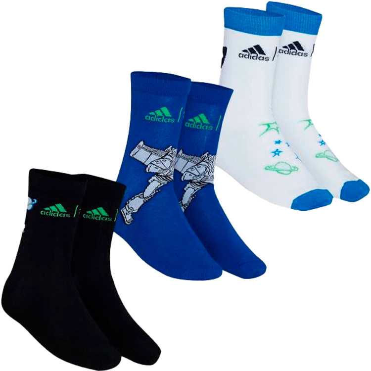 Носки Adidas BUZZ SOCKS 3PP/H44306/Разноцветный photo 1 Носки Adidas BUZZ SOCKS 3PP/H44306/Разноцветный photo 1