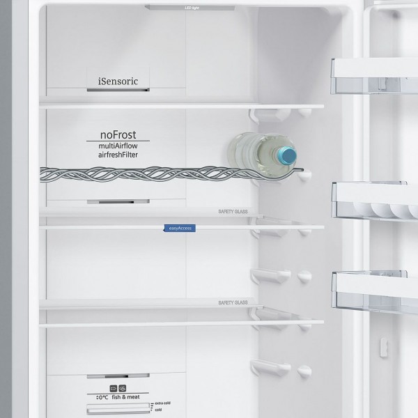 Frigider cu doua usi Siemens KG39NVL306 / 366 l / 203 cm / A++ / Gri photo 5