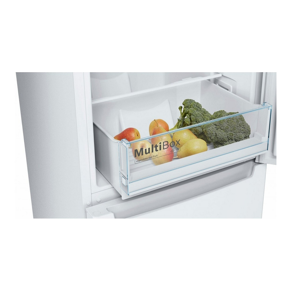 Frigider cu doua usi Bosch KGN33NW206 / 282 l / 176 cm / F / Alb photo 7