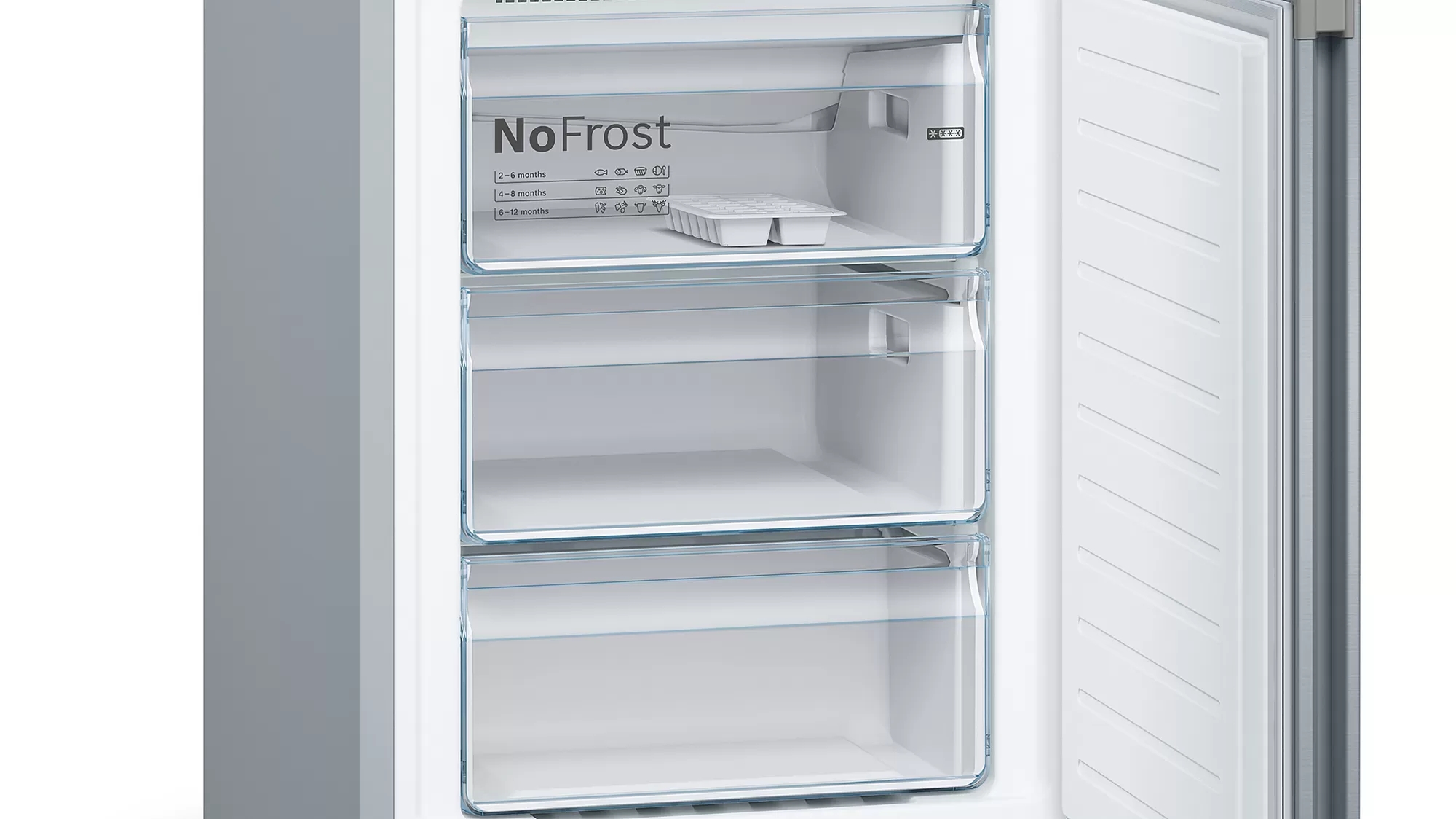 Frigider cu doua usi Bosch KGN39IJ306 / 400 l / cm / F  photo 4