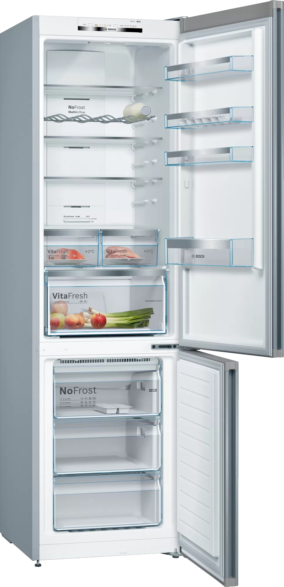 Frigider cu doua usi Bosch KGN39IJ306 / 400 l / cm / F  photo 7