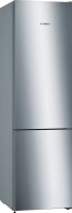Холодильник с нижней морозильной камерой Bosch KGN39VI306, 366 л, 203 см, A++, Серебристый