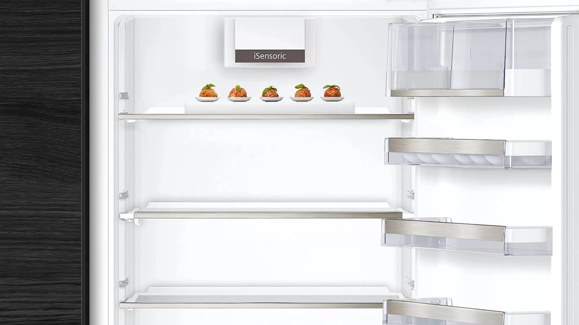 Встраиваемый холодильник Siemens KI86NAD306, 254 л, 178 см, A++, Белый