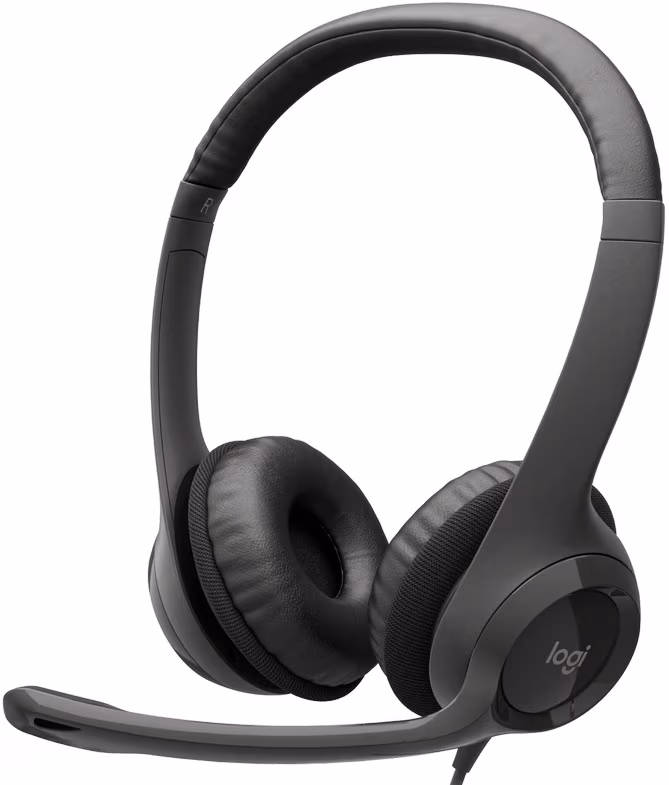 Наушники проводные Logitech H390 
