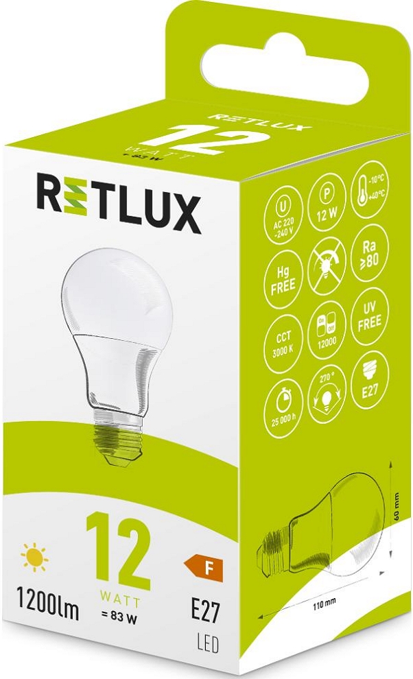 Светодиодная лампа Retlux RLL406 photo 3