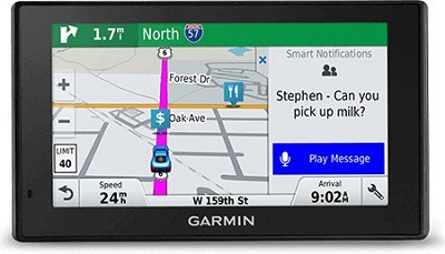 GARMIN DriveSmart 51 LMT-D, Licence map Europe+Moldova, 5.0" LCD (480*272), MicroSD, Bluetooth, WiFi, Hands-free calling, Junction view, Lane assist, Smart notifications,Lifetime traffic updates, Battery life up to 1 hours, 170.8g photo 1