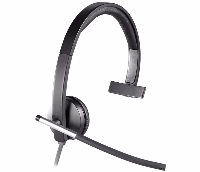 Logitech Business Headset H650e Mono, Microphone, USB, black 