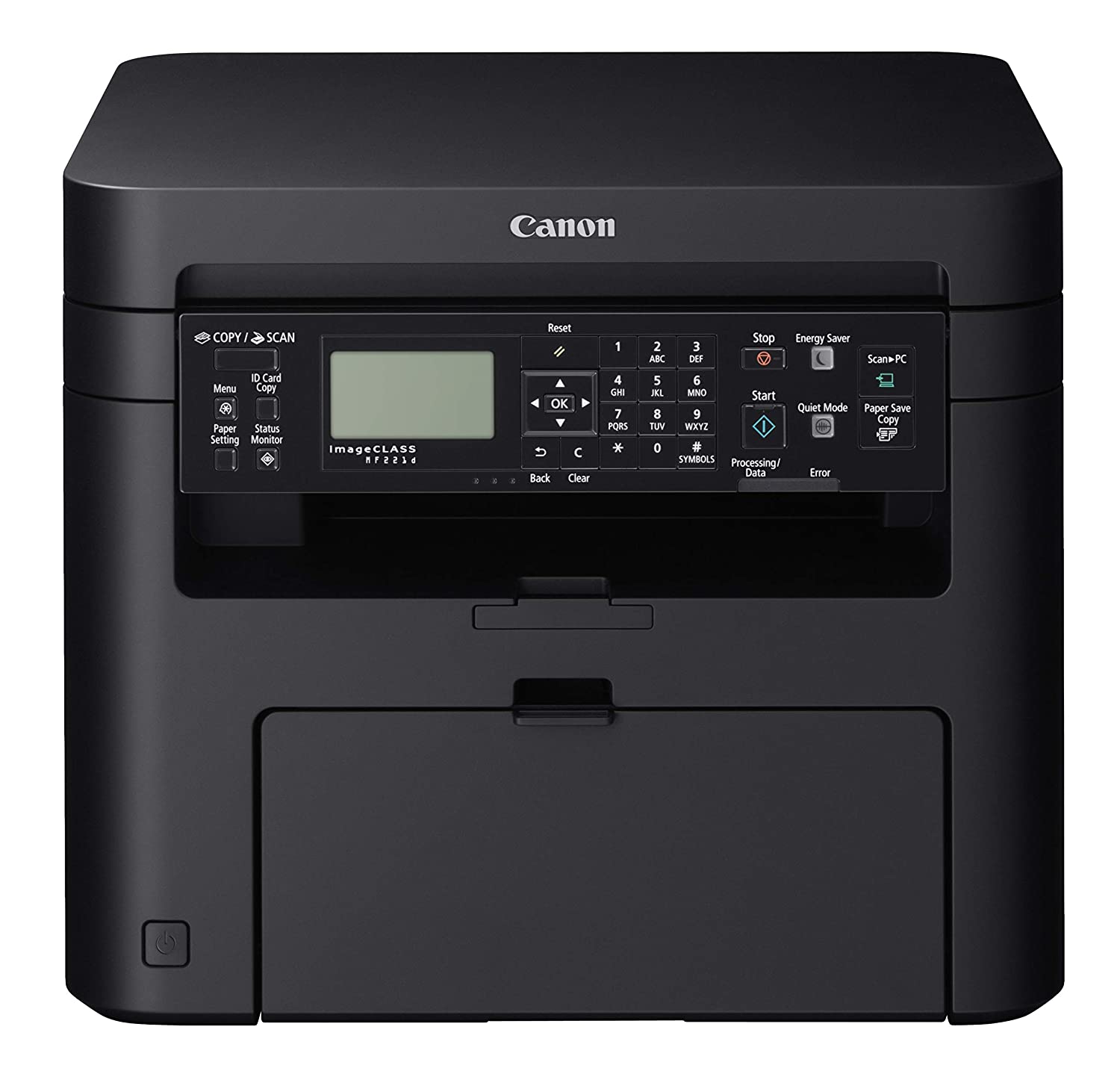 MFD Canon imageClass MF241d, Mono Printer/Duplex/Copier/Color Scanner, A4, 1200x1200 dpi, 27ppm, 128Mb, 5-line BW LCD, Scan 9600x9600dpi-24 bit, Paper Input (Standard) 250-sheet tray, USB 2.0, Max.15k pages per month, Cartridge 737 (2400 pages* 5%) photo 1