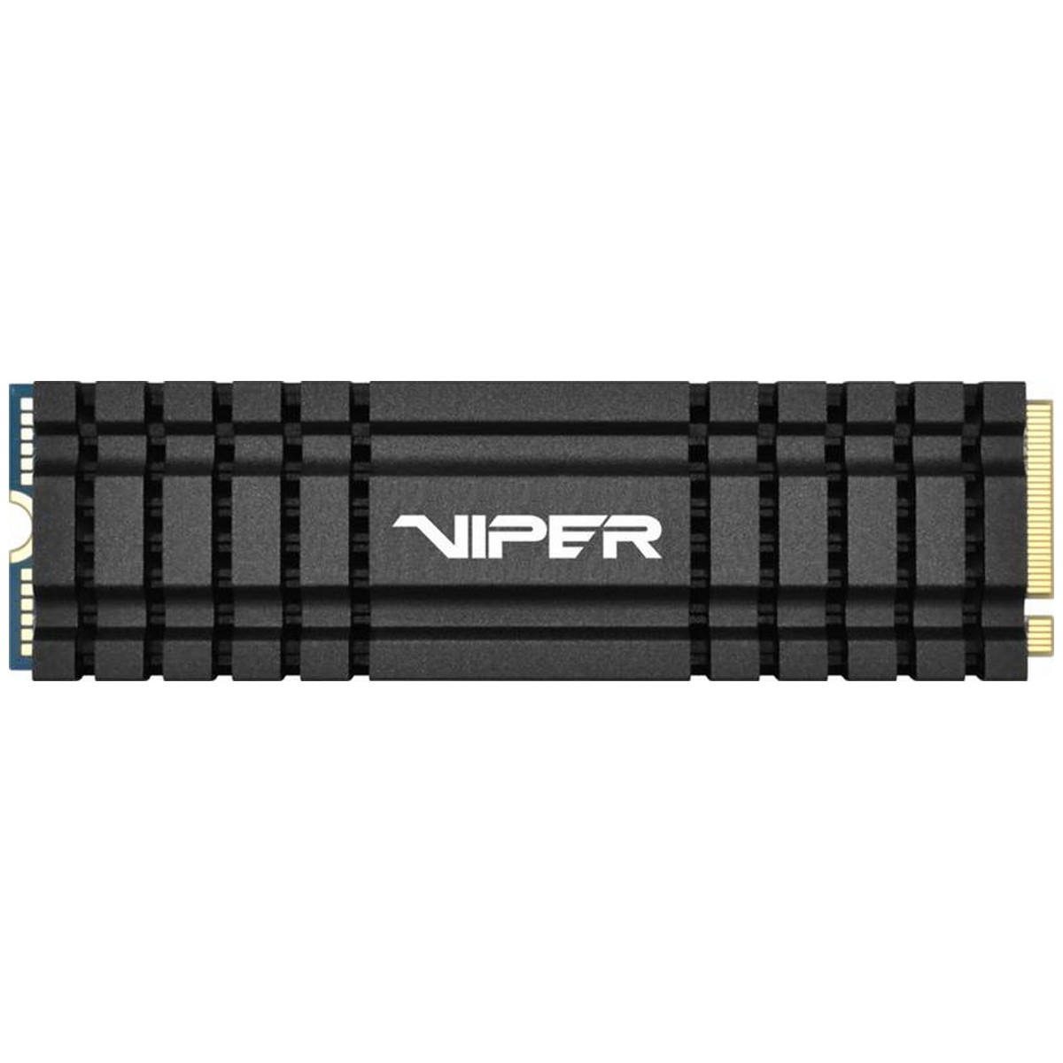 M.2 NVMe SSD 512GB VIPER (by Patriot) VPN110, w/Aluminum Heatshield, Interface: PCIe3.0 x4 / NVMe 1.3, M2 Type 2280 form factor, Sequential Read 3100 MB/s, Write 2300 MB/s, Read 500K IOPS, Random Write 500K IOPS, Thermal Throttling Technology, DRAM Cache  photo 1