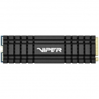 M.2 NVMe SSD 512GB VIPER (by Patriot) VPN110, w/Aluminum Heatshield, Interface: PCIe3.0 x4 / NVMe 1.3, M2 Type 2280 form factor, Sequential Read 3100 MB/s, Write 2300 MB/s, Read 500K IOPS, Random Write 500K IOPS, Thermal Throttling Technology, DRAM Cache  thumbnav 1