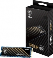 M.2 NVMe SSD 500GB  MSI Spatium M371, PCIe3.0 x4 / NVMe1.3, M2 Type 2280 form factor, Seq. Read: 2200 MB/s, Seq. Write: 1150 MB/s, Max Random 4k: Read /Write: 60,000/200,000 IOPS, Controller Phison E13T, 110TBW, TRIM, SMART, LDPC, E-t-E Data Prot, APST, P thumbnav 1