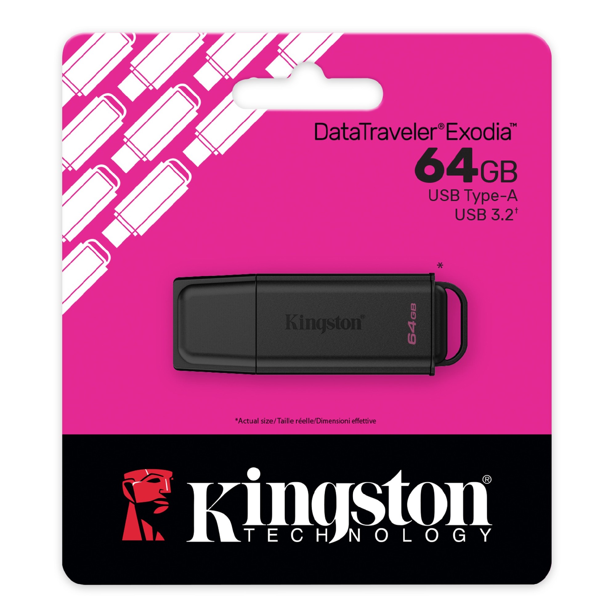 Флеш-накопитель USB Kingston DataTraveler Exodia G2/ 64ГБ / 100 MByte/s photo 4