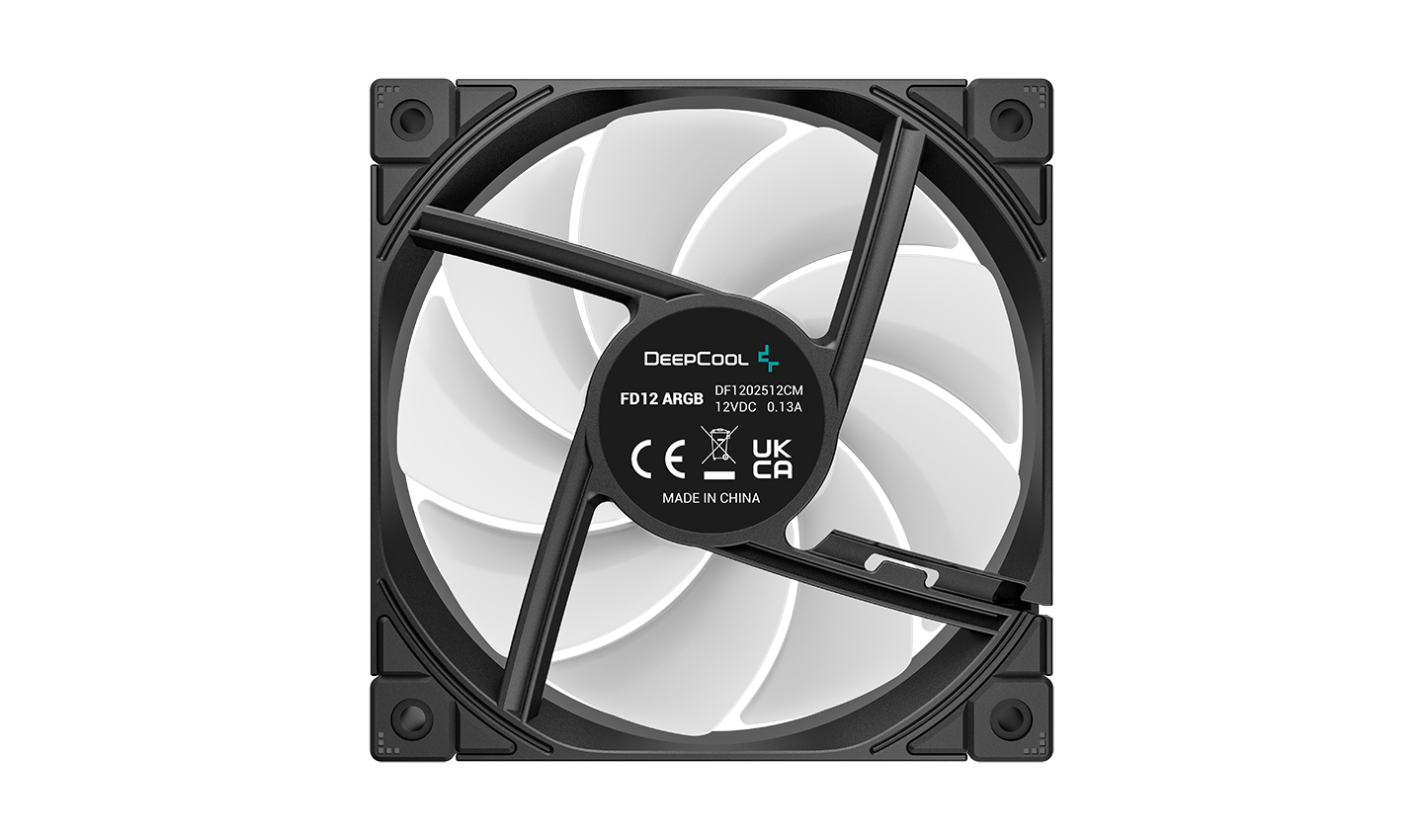 Ventilator pentru carcasa DEEPCOOL FD12 ARGB/ 120mm/ 400~2050 RPM/ <26.9dB(A)/ 63.6 CFM photo 5