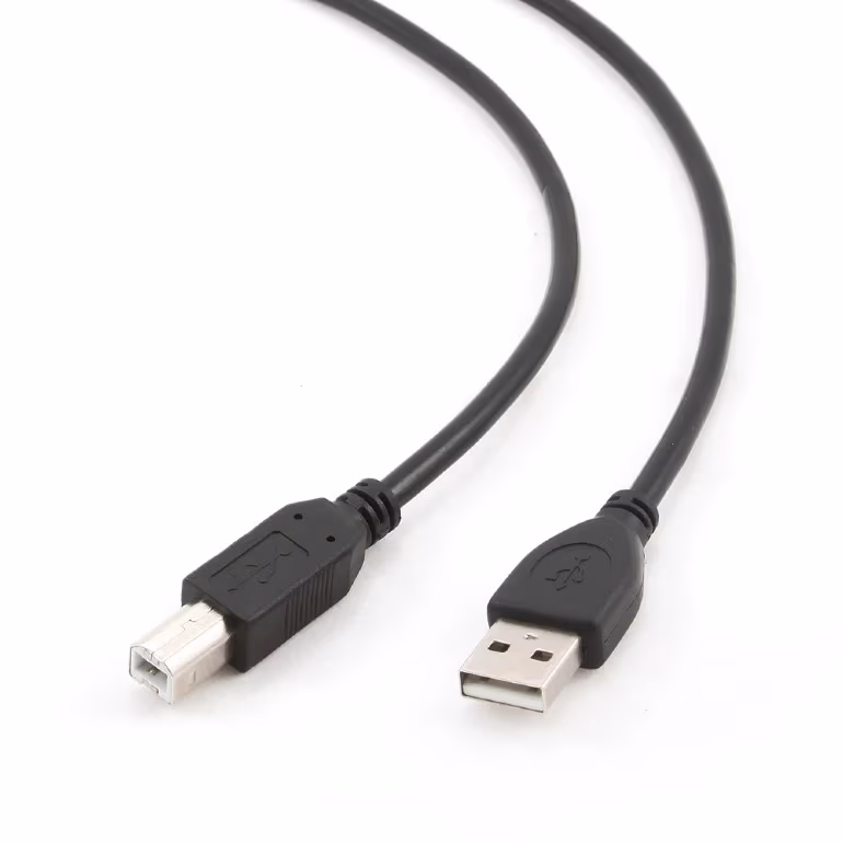 Cable USB2.0 - 3m - Cablexpert - CCP-USB2-AMBM-10, 3m, Professional series, USB 2.0 A-plug B-plug, Black 