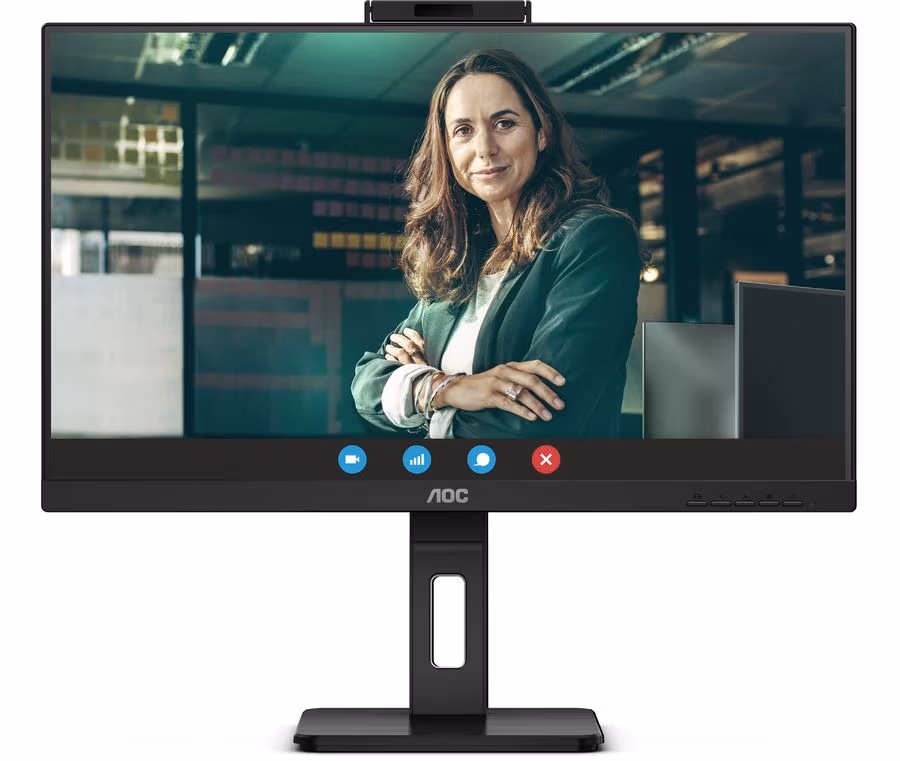 23.8” Монитор AOC 24P3QW Video Conferencing / 4ms / Black