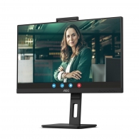 23.8” Монитор AOC 24P3QW Video Conferencing / 4ms / Black thumbnav 3