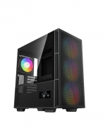 Carcasa DEEPCOOL CH560 DIGITAL / w/oPSU / Side-Window / Digital screen / 4x120mm ARG / ATX / Black thumbnav 1