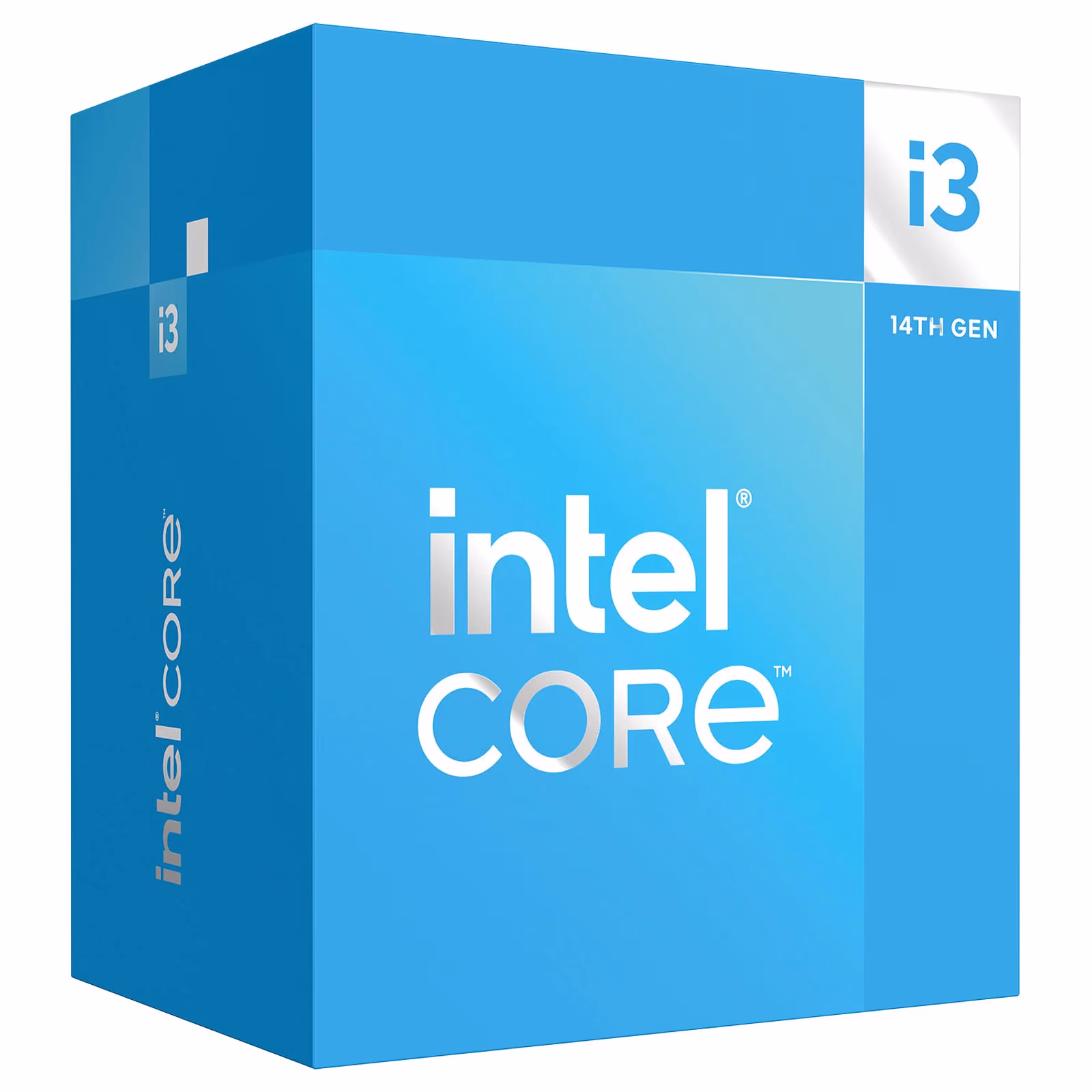 Intel® Core™ i3-14100F, S1700, 3.5-4.7GHz, 4C (4P+0Е) / 8T, 12MB L3 + 5MB L2 Cache, No Integrated GPU, 10nm 58W, Box 