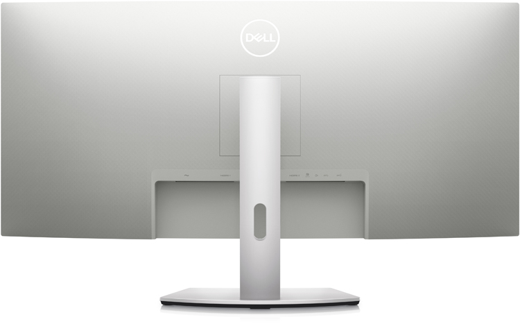 34.0" Монитор DELL S3423DWC / Curved  / 21:9 / 4K / 100Hz / Black/Silver photo 6