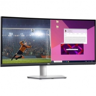 34.0" Монитор DELL S3423DWC / Curved  / 21:9 / 4K / 100Hz / Black/Silver thumbnav 2