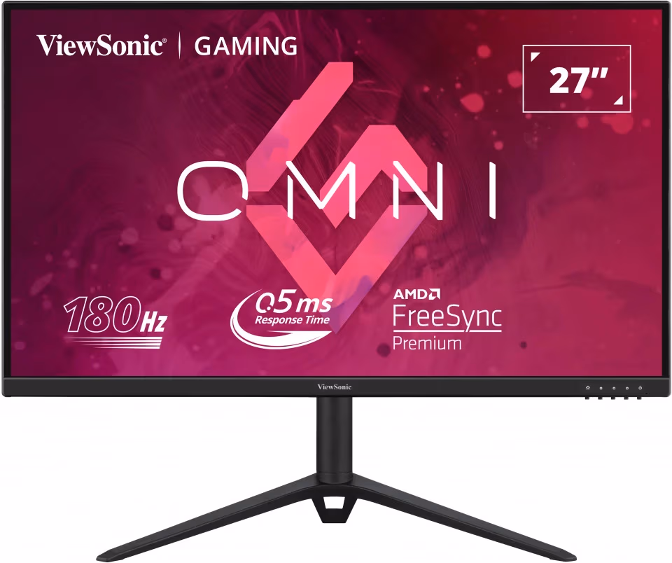 27.0” Игровой Монитор VIEWSONIC VX2728J / 0.5ms / 180Hz / Black