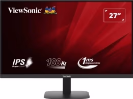 27.0” Monitor VIEWSONIC VA2708-2K-HD/ 5ms/ 100 Hz/ Black
