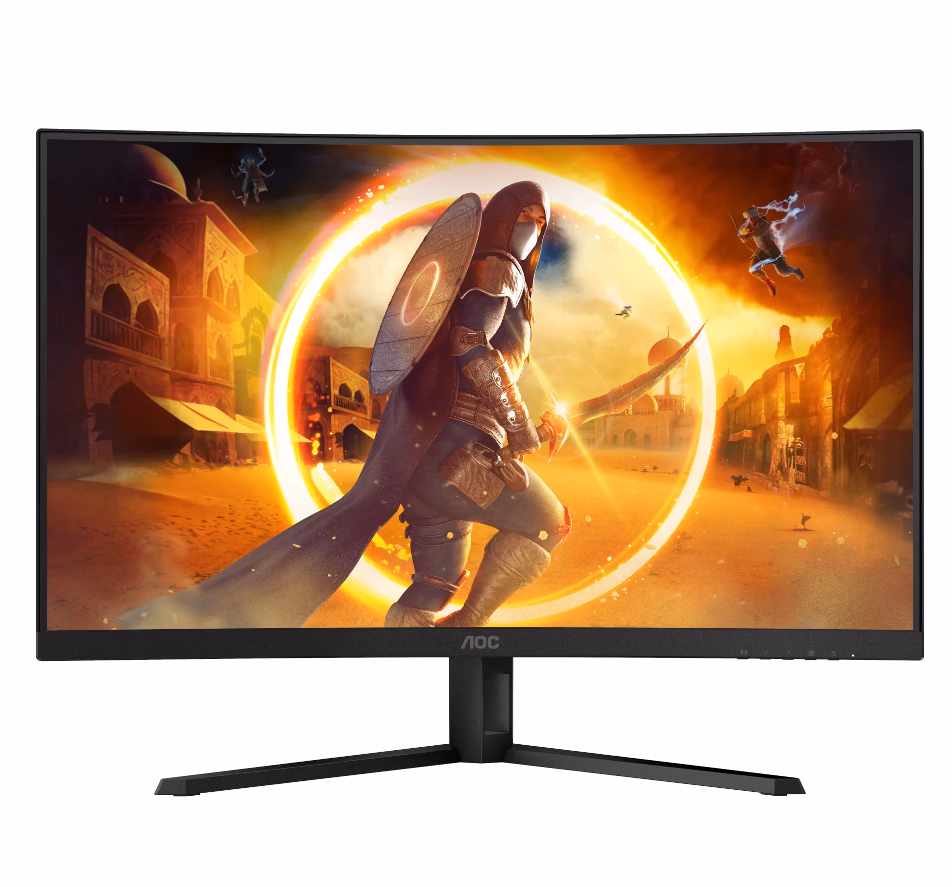 31.5” Monitor Gaming AOC CQ32G4VE/ QHD/ Curved / 0.5ms/ 180Hz/ Black