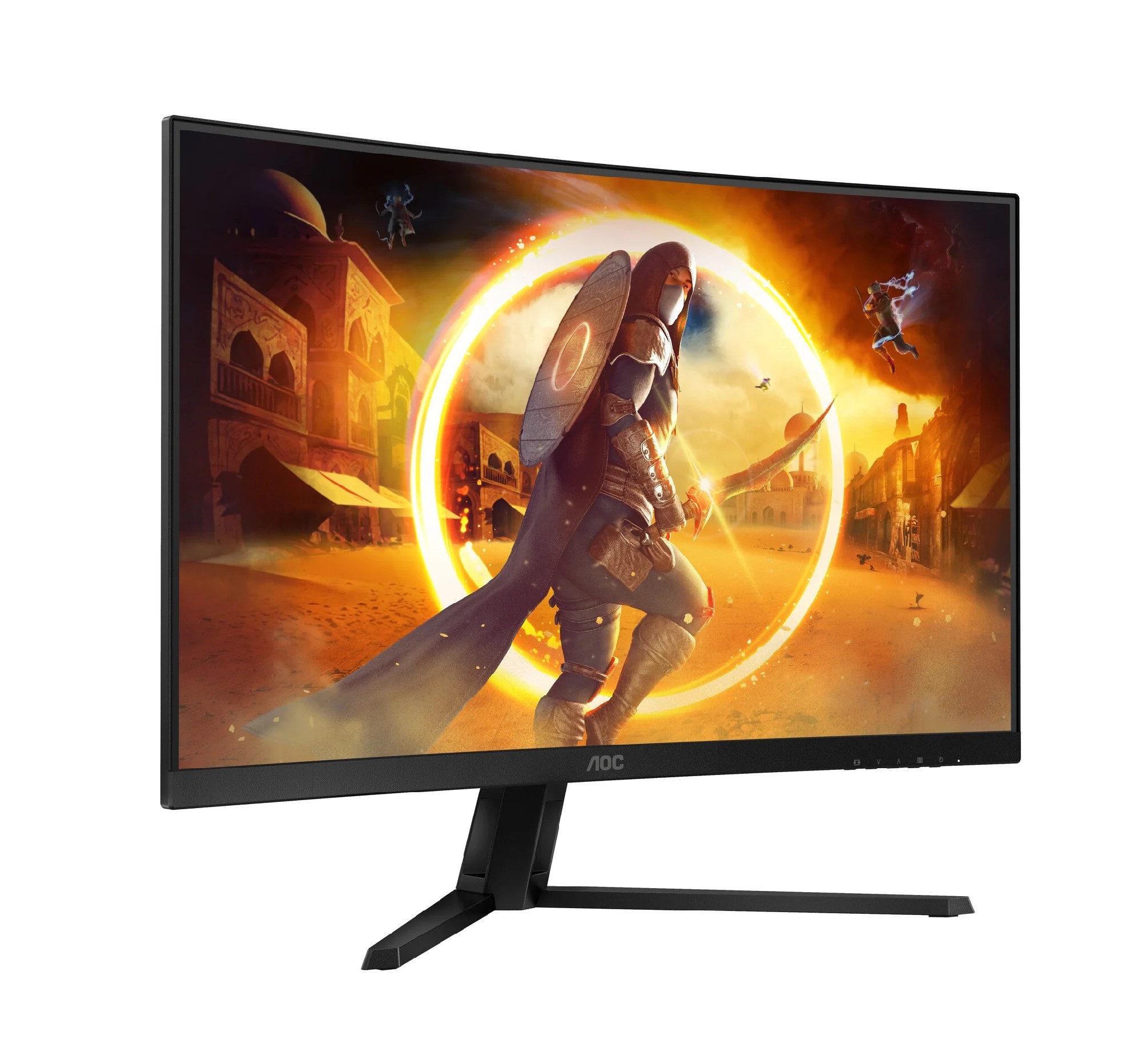 31.5” Monitor Gaming AOC CQ32G4VE/ QHD/ Curved / 0.5ms/ 180Hz/ Black photo 2