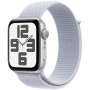 Smart watch Apple Watch SE 2024 GPS 40mm Silver Aluminium Case with Blue Cloud Sport Loop (MXEE3QI/A) thumbnav 1