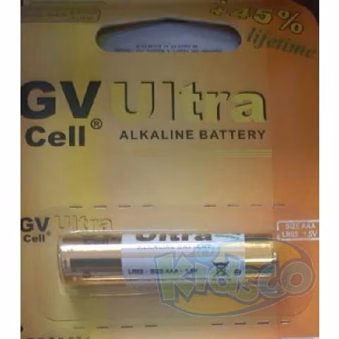 Gv Ultra/Cell 190285 Baterii Alkaline Gv 1/5 Aaa Lr03