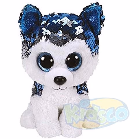 TY TY36671 Bb Flippables Slush - Sequin Husky 15cm