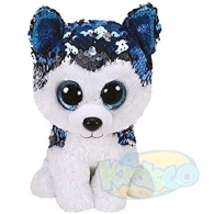 TY TY36671 Bb Flippables Slush - Sequin Husky 15cm thumbnav 1