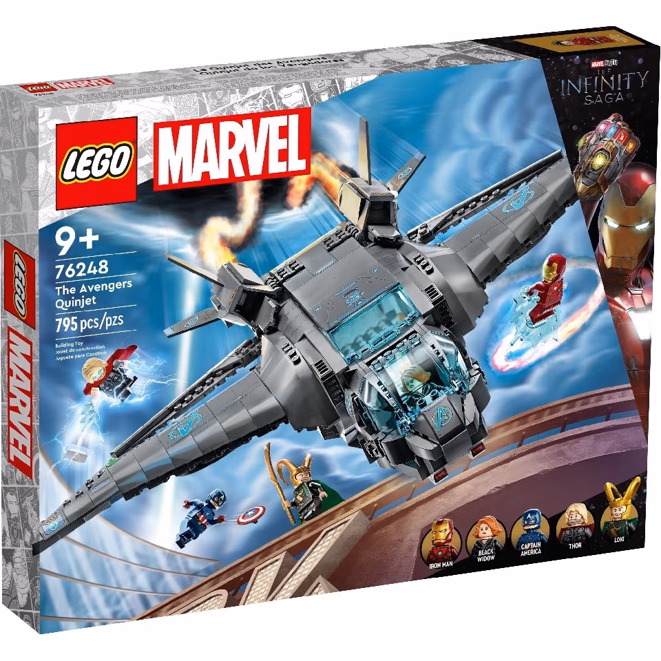 Lego Marvel 76248 The Avengers Quinjet
