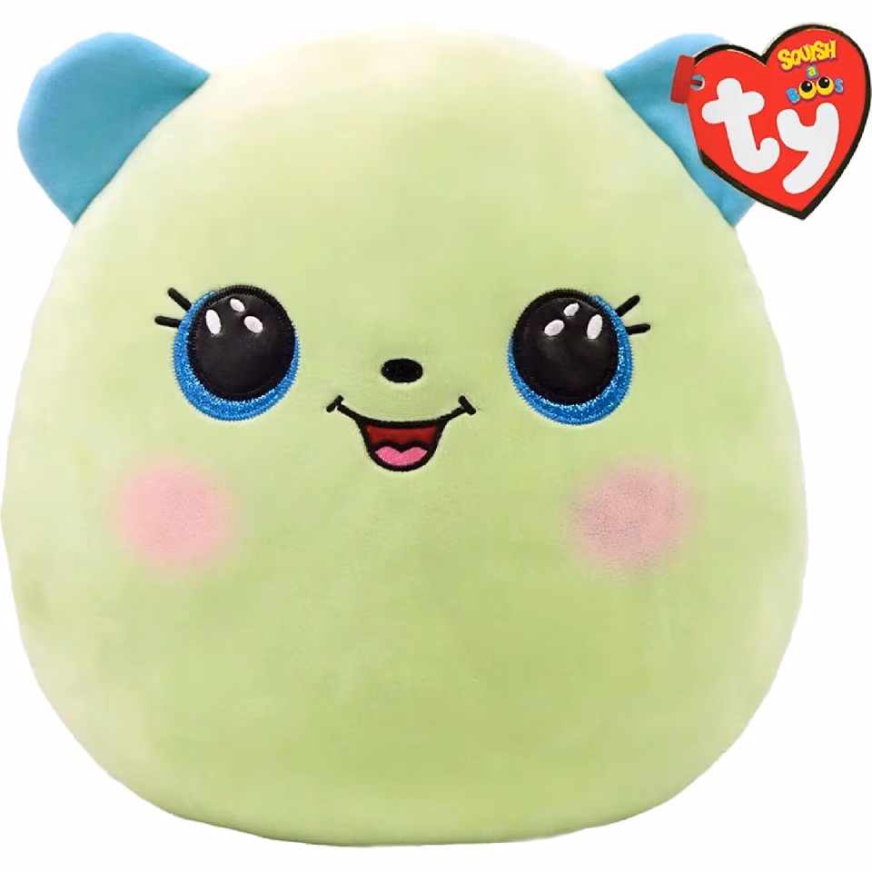 TY TY39227 BT CLOVER - зеленый мишка 22 см