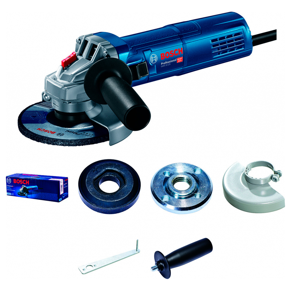 Угловая шлифмашина Bosch GWS 9-125, 0601396007 photo 2