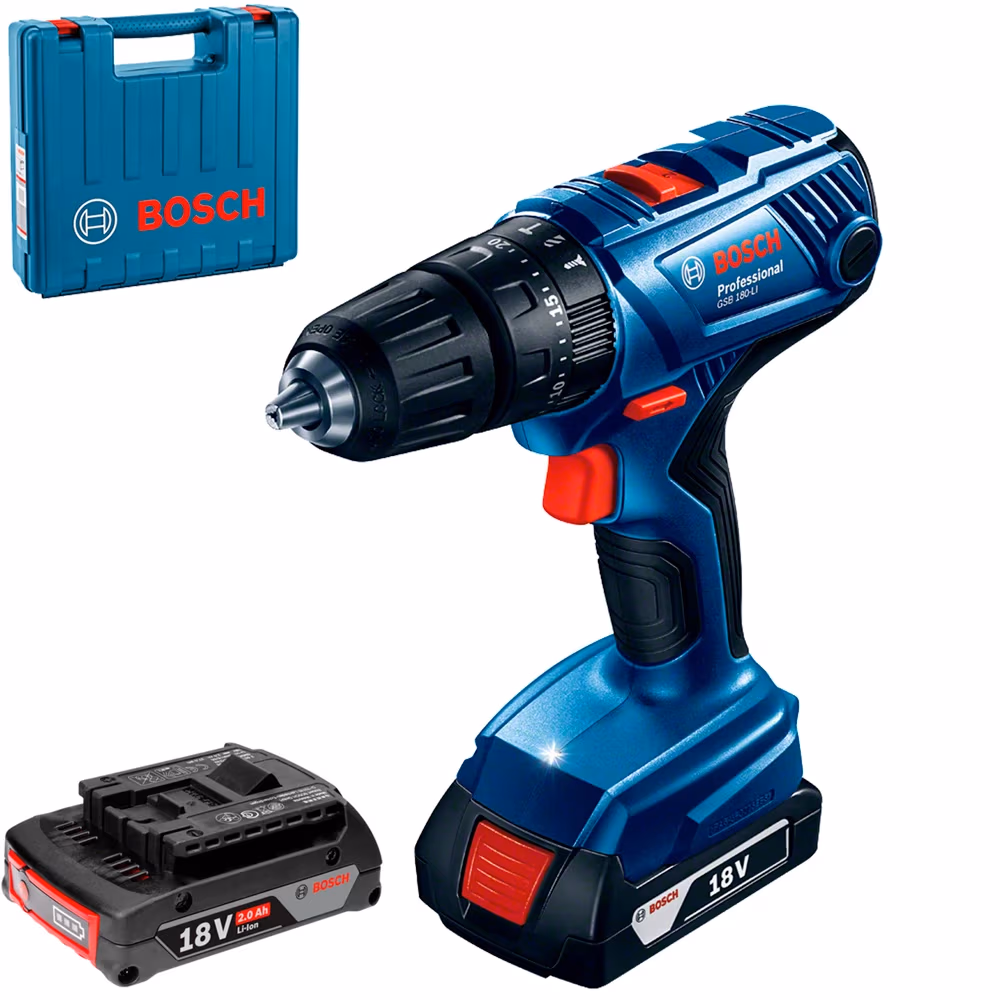 Masina de gaurit si insurubat  cu acumulator Bosch GSB 180 , 06019F8307