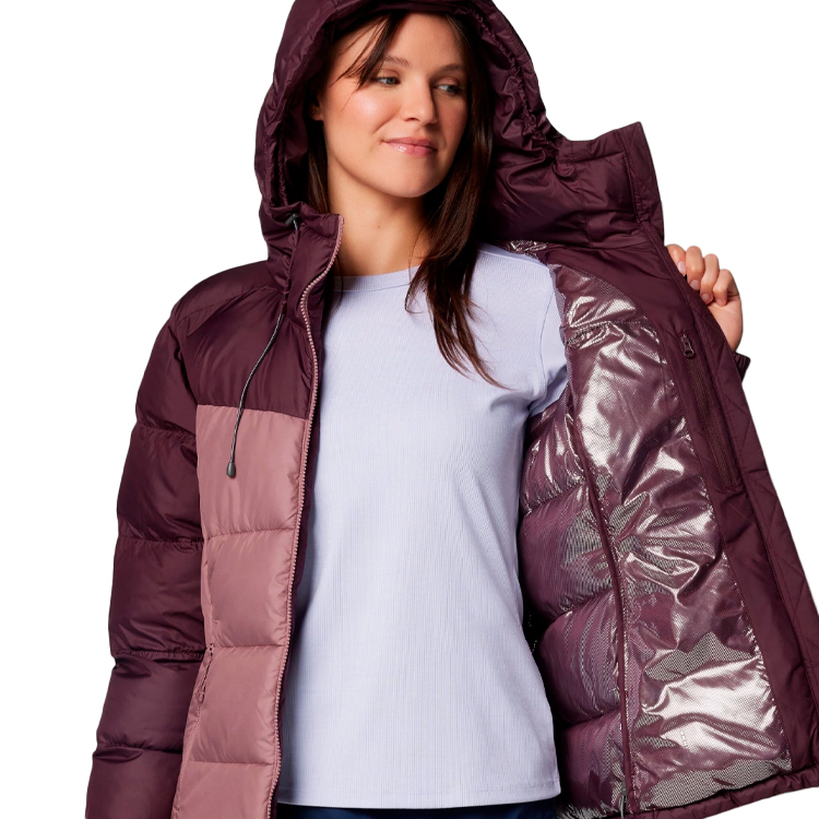 Scurta Columbia Pike Lake II Insulated Jacket XS Bordo-roz Femei photo 2