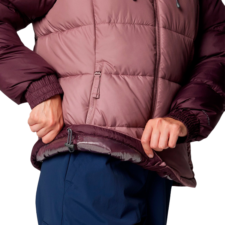 Scurta Columbia Pike Lake II Insulated Jacket XS Bordo-roz Femei photo 3