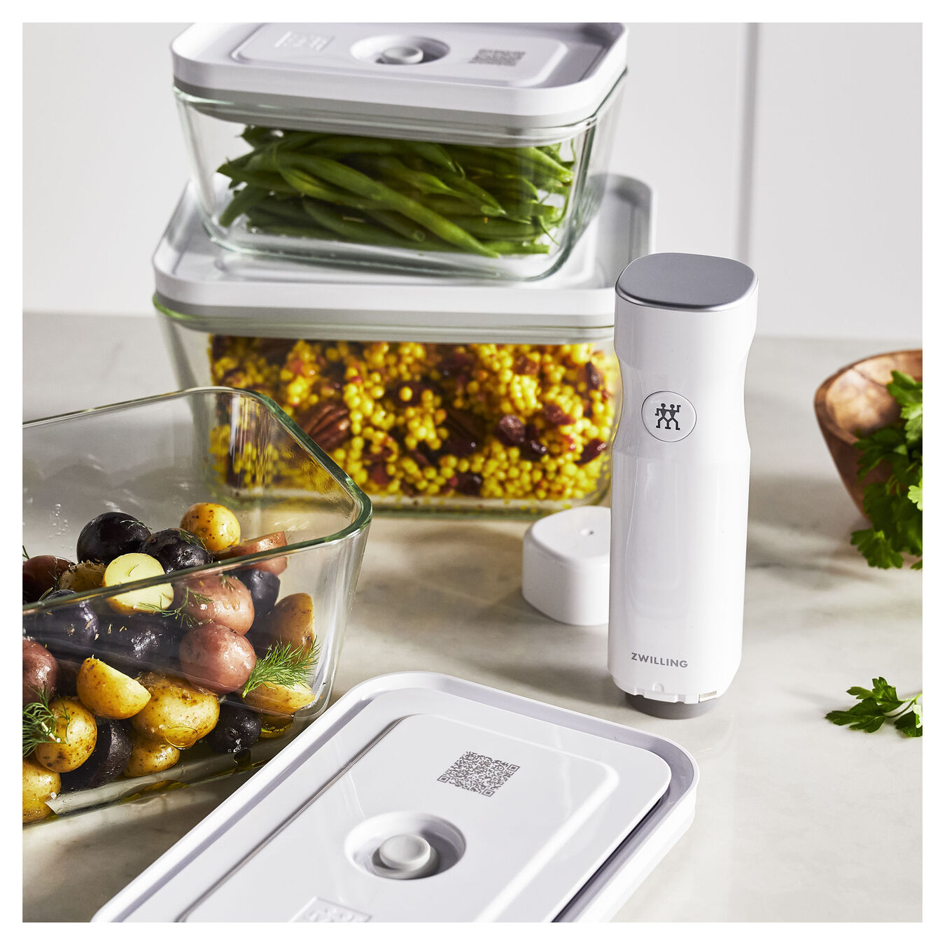 Набор для вакуумного хранения продуктов Zwilling Pro 7 предм. FRESH&SAVE, 36806-007 photo 4