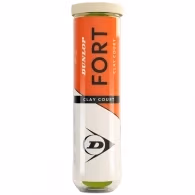 Set mingi pentru tenis 4 buc Dunlop FORT Clay Court 4B PET