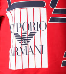 Hanorac pt bărbați EA7 EMPORIO ARMANI JERSEY SWEATSHIRT L Rosu photo 4