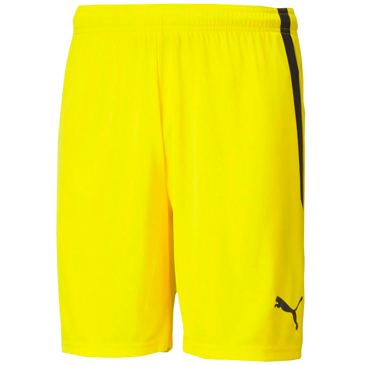 Sorti de bărbați Puma teamLIGA Shorts Cyber S Galben photo 2