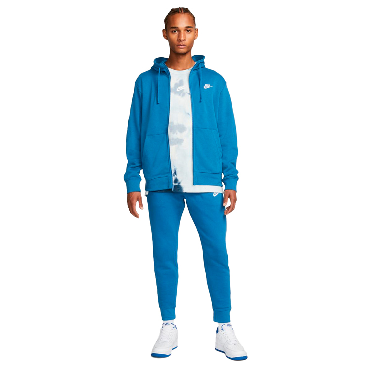 Hanorac pt bărbați Nike M NSW CLUB HOODIE FZ FT XL Albastru photo 5
