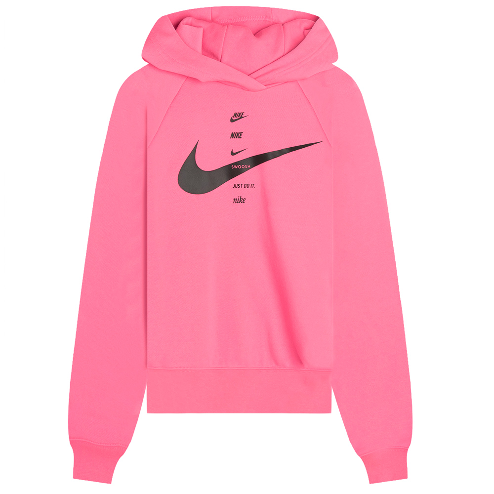 Hanorac Nike W NSW SWSH HOODIE FLC BB L Roz Femei photo 1 Hanorac Nike W NSW SWSH HOODIE FLC BB L Roz Femei photo 1