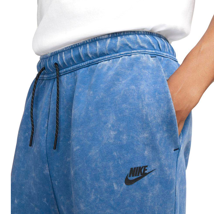 Шорты мужские Nike M NSW TCH FLC WASH SHORT XL Синий photo 2