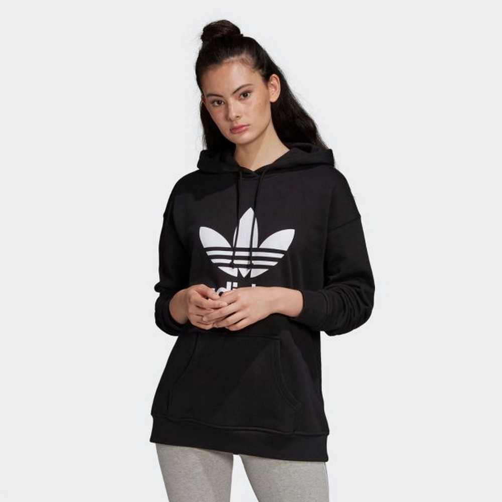 Hanorac Adidas TRF HOODIE 30 Negru Femei photo 2